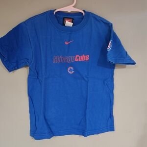 Vintage Nike Chicago Cubs Tshirt Kids Size 4